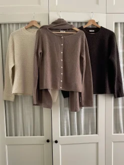 Amorini Cardigan Wool Mole