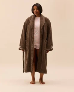 Bath Robe Brown