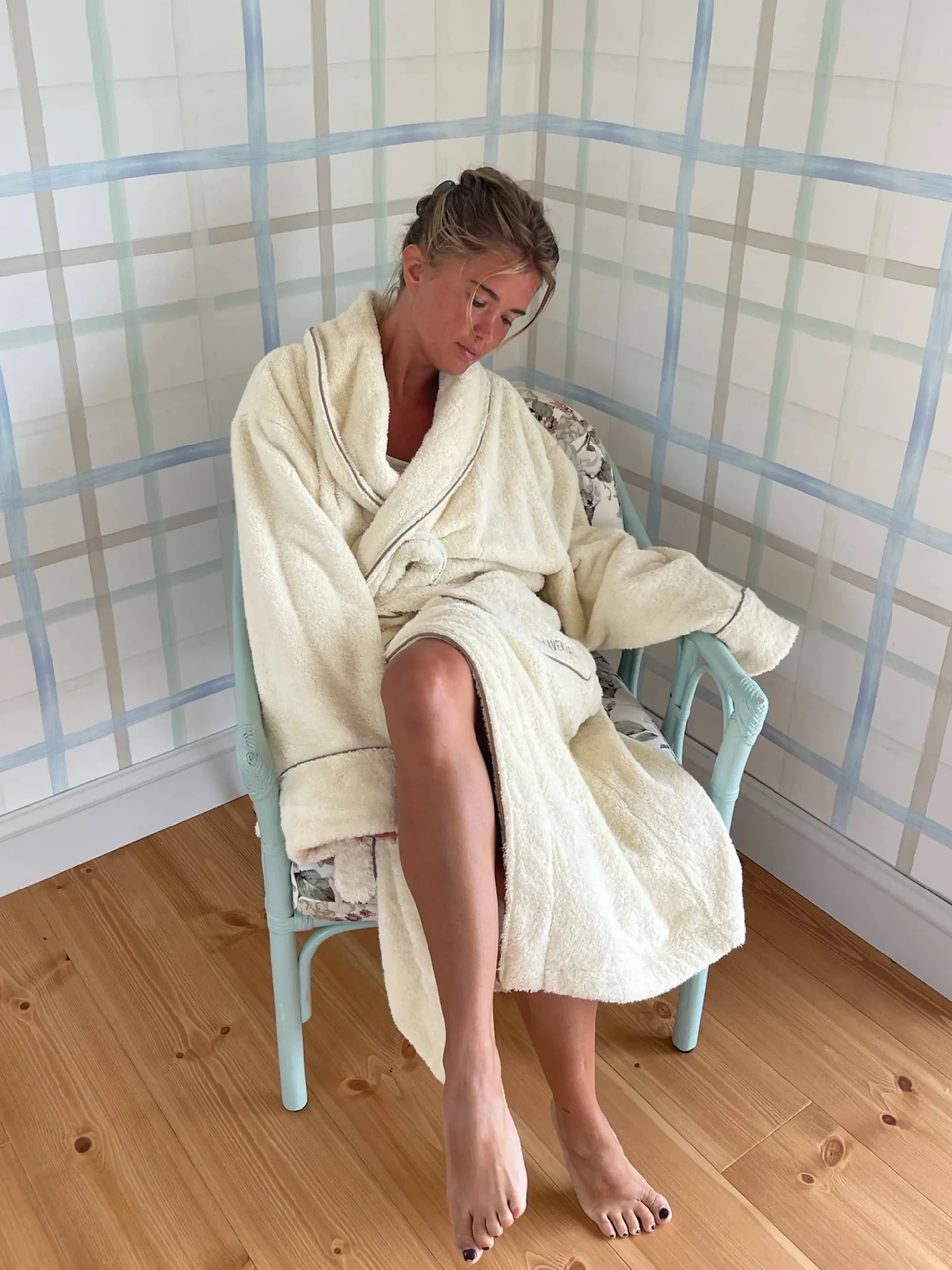 Bath Robe Creamy Oat