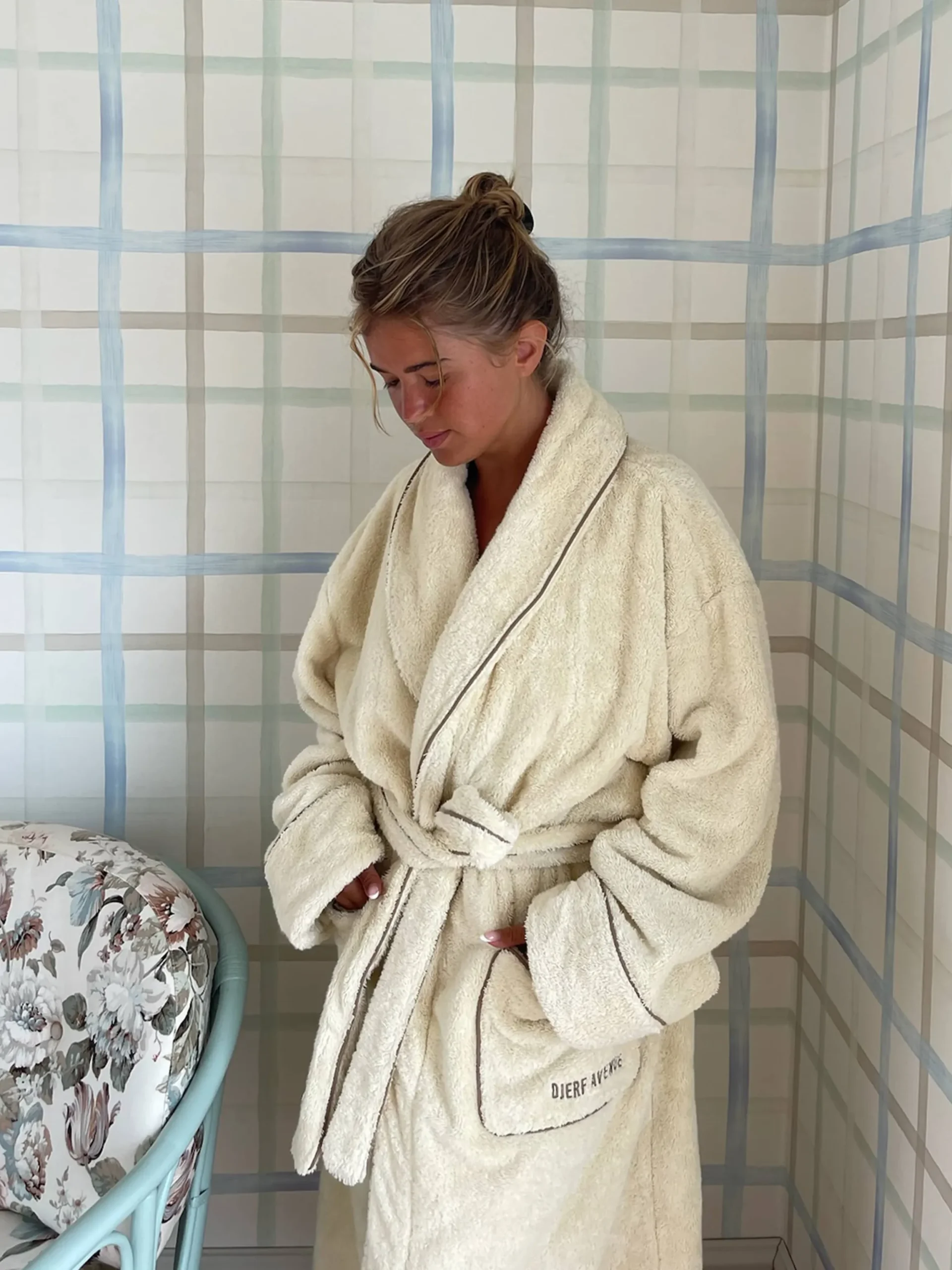 Bath Robe Creamy Oat