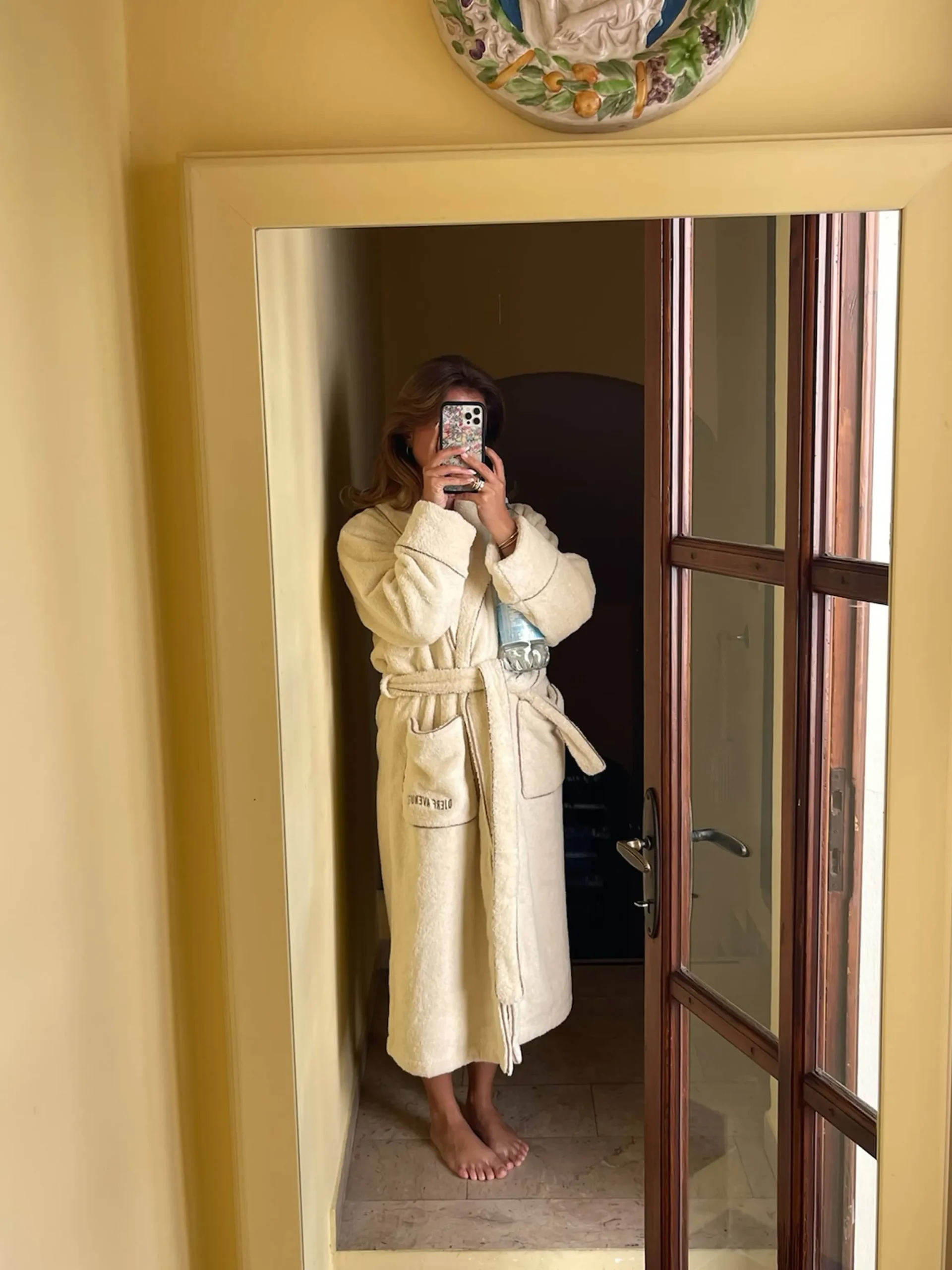 Bath Robe Creamy Oat