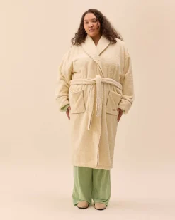 Bath Robe Creamy Oat