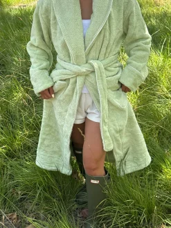 Bath Robe Green