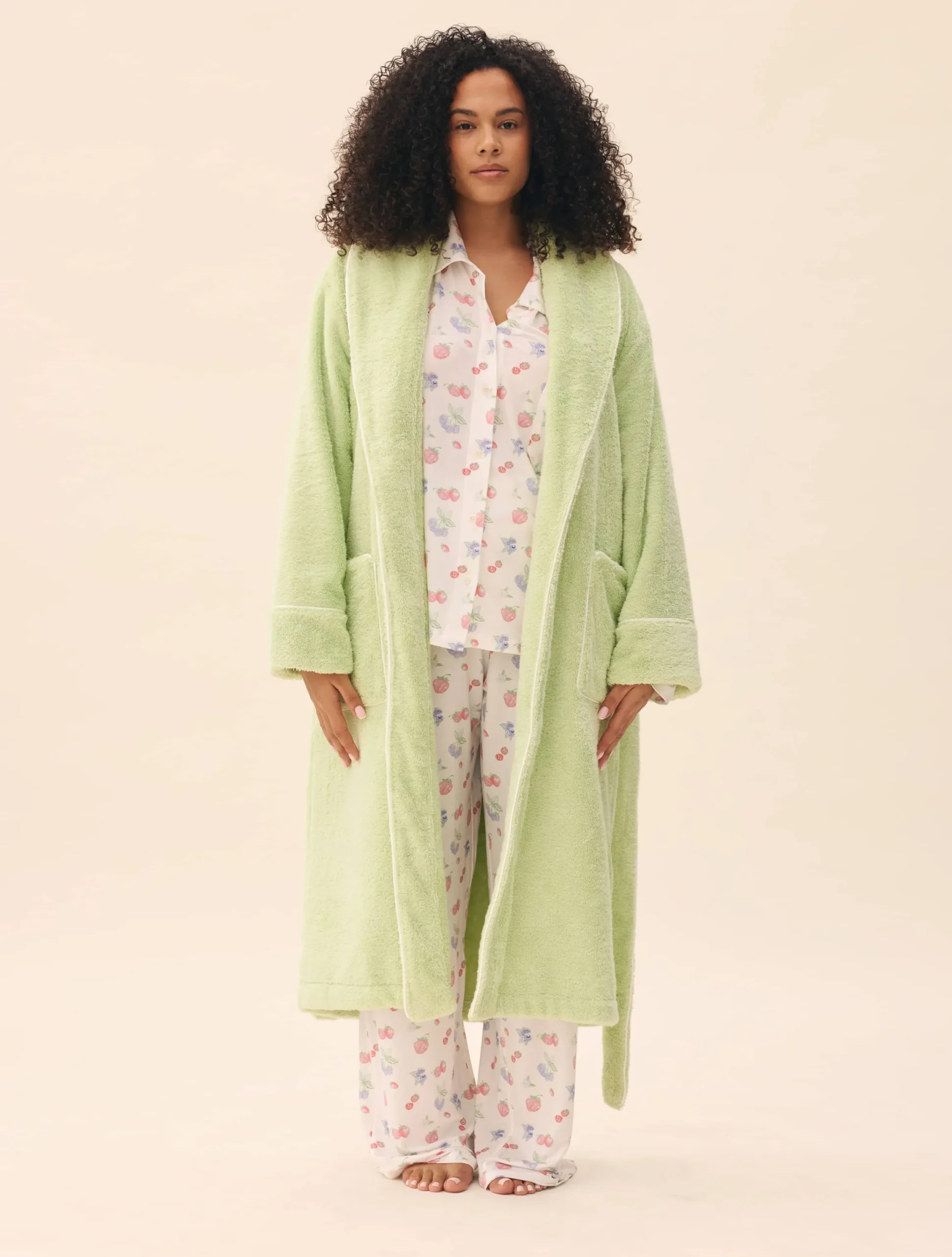 Bath Robe Green