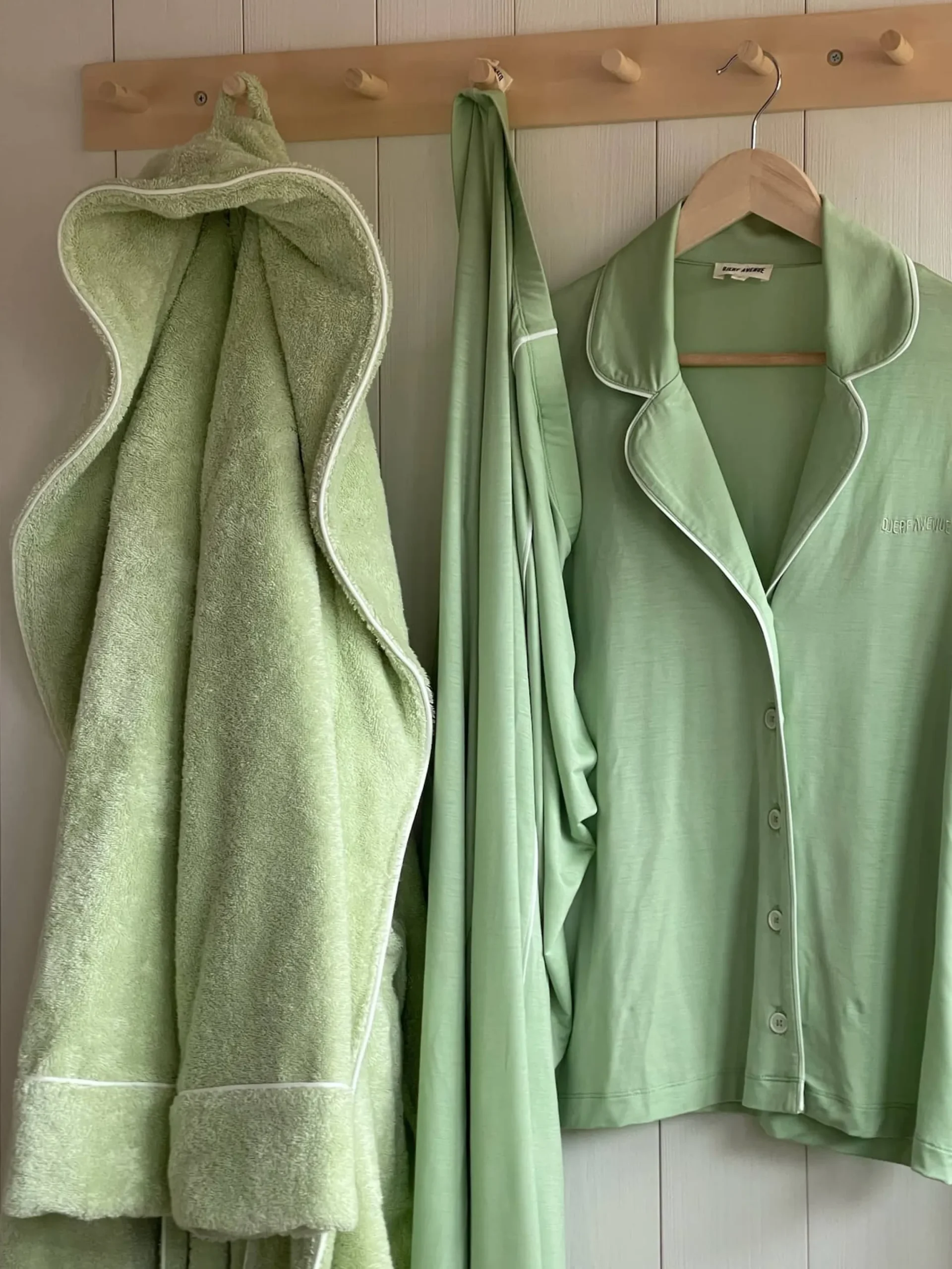 Bath Robe Green