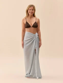 Beach Scarf DA Seaside Blue