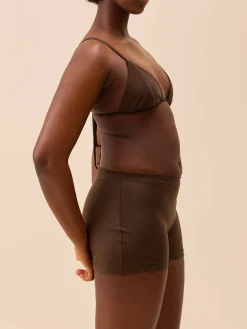 Boxer Bikini Bottom Cocoa