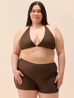 Boxer Bikini Bottom Cocoa
