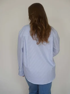 Breezy Classic Shirt Blue Stripe