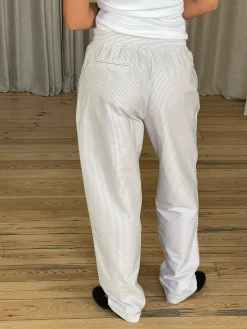 Breezy Pants Beige Stripe - Tall