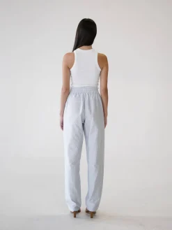 Breezy Pants Blue Stripe