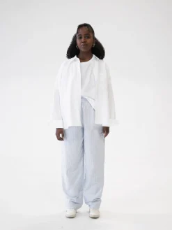 Breezy Pants Blue Stripe