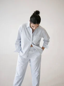 Breezy Pants Blue Stripe