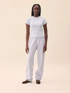 Breezy Pants Blue Stripe - Tall