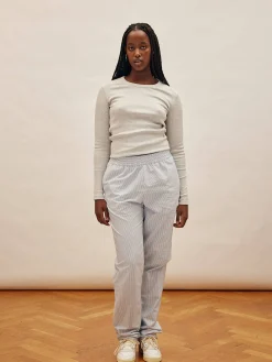 Breezy Pants Blue Stripe - Tall