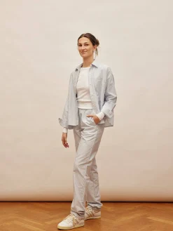 Breezy Pants Blue Stripe - Tall