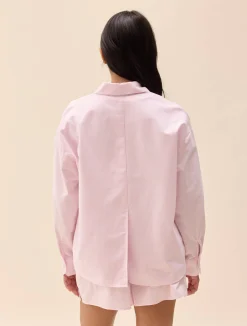 Breezy Shirt Pink Stripe