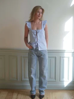 Breezy Tie Top Blue