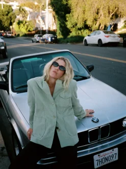 Corduroy Jacket Pistachio