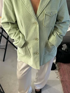 Corduroy Jacket Pistachio