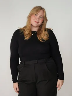 Daily Long Sleeve Top Black