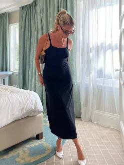 Daily Midi Dress Black
