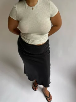 Daily T-shirt Grey Melange