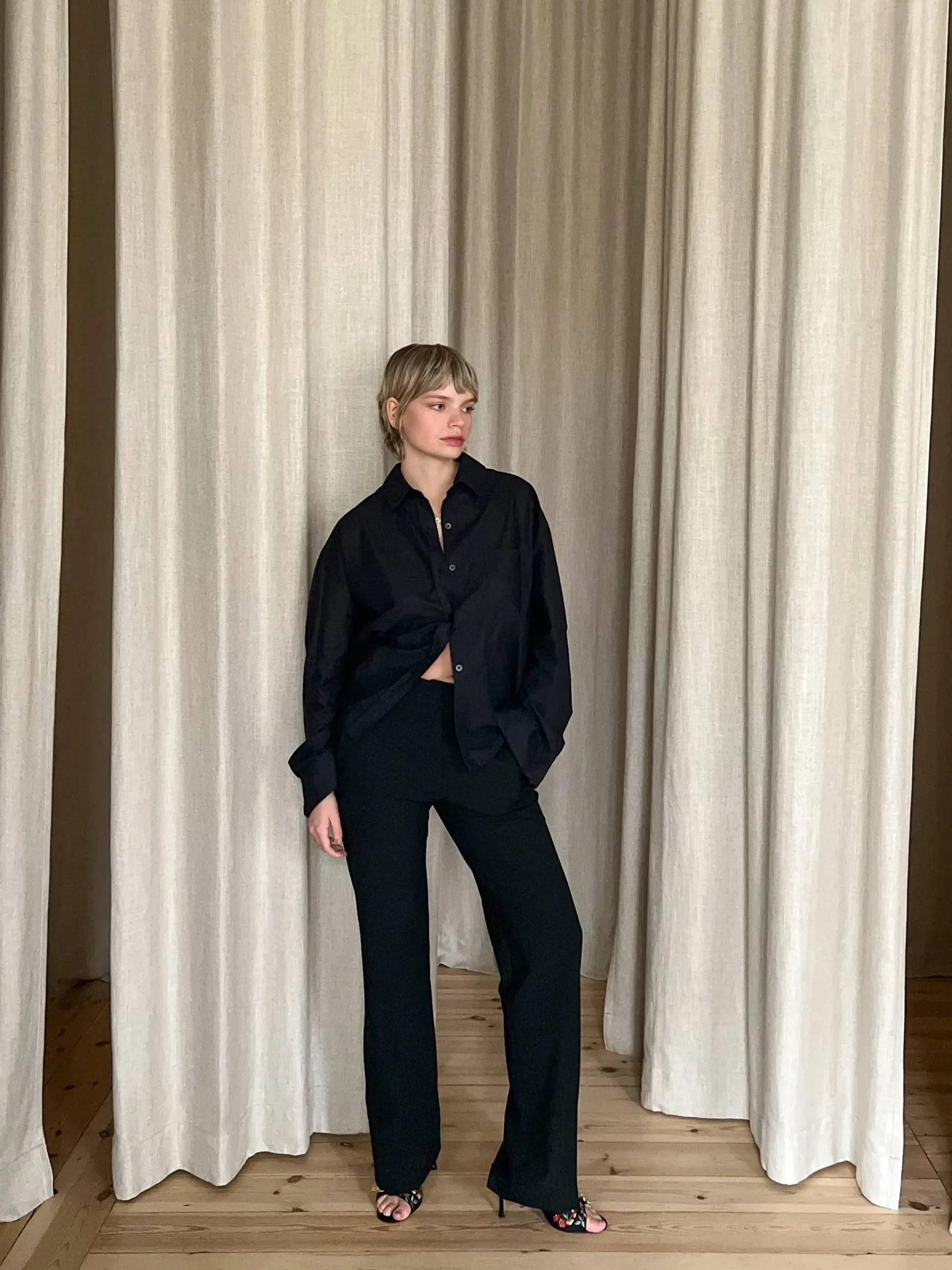 Day-to-day Pants Black
