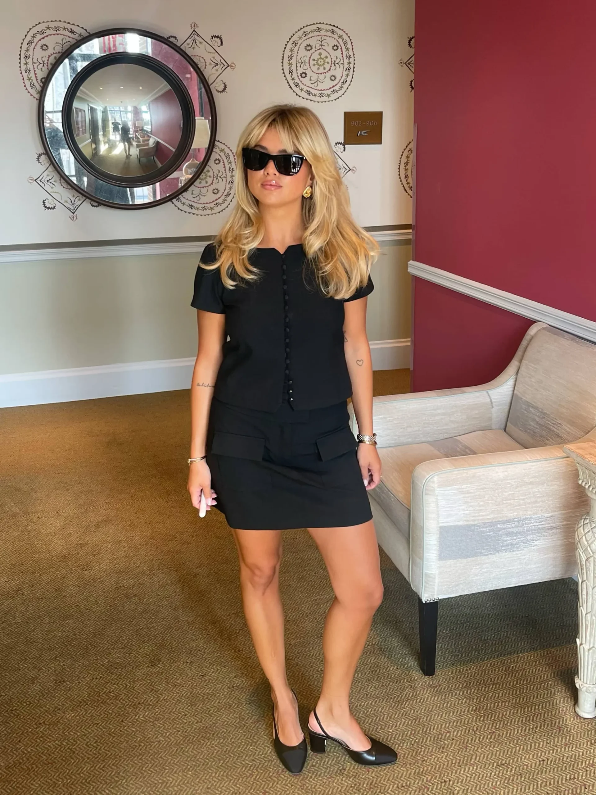 Day-to-day Skirt Black
