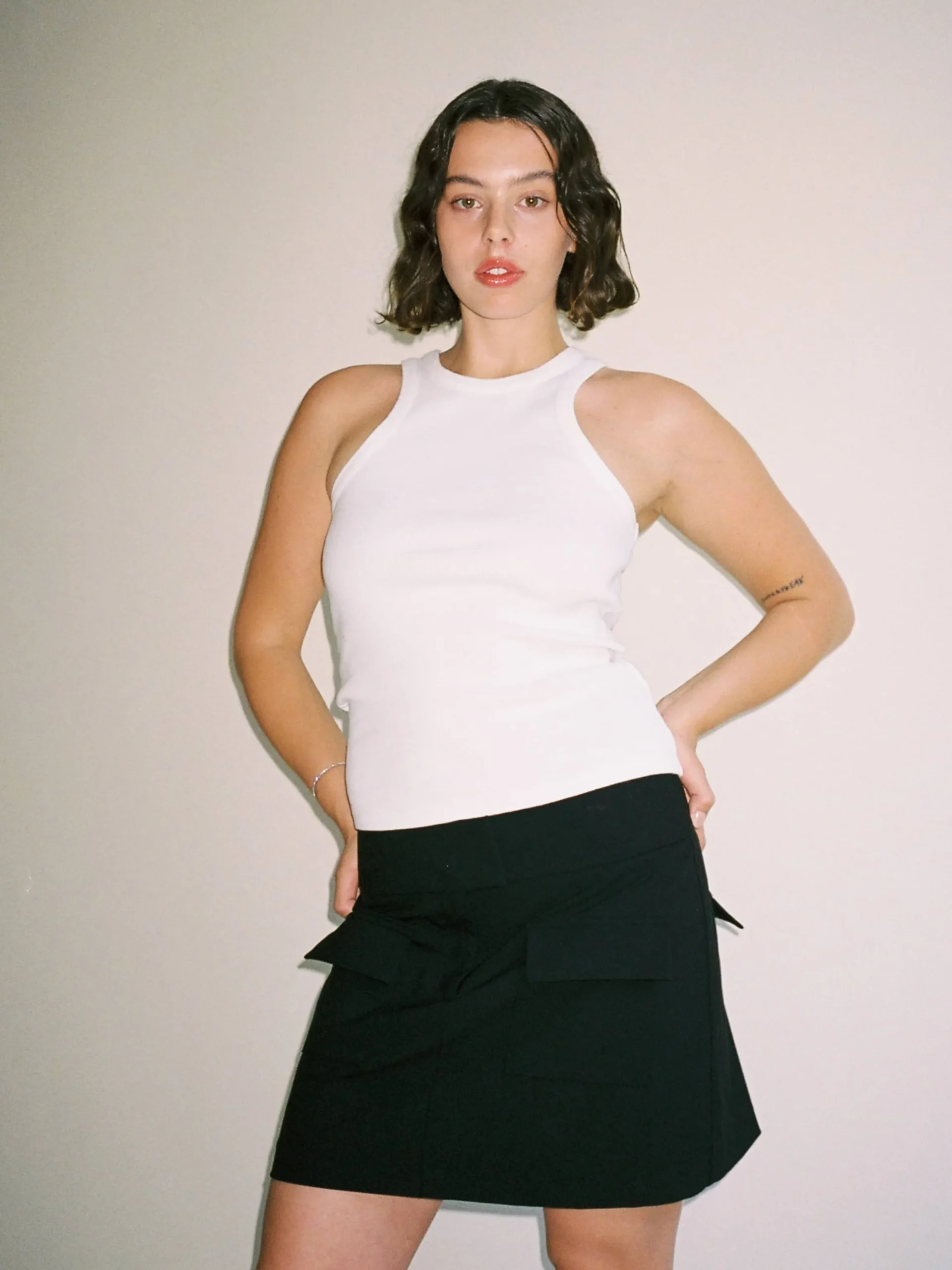 Day-to-day Skirt Black