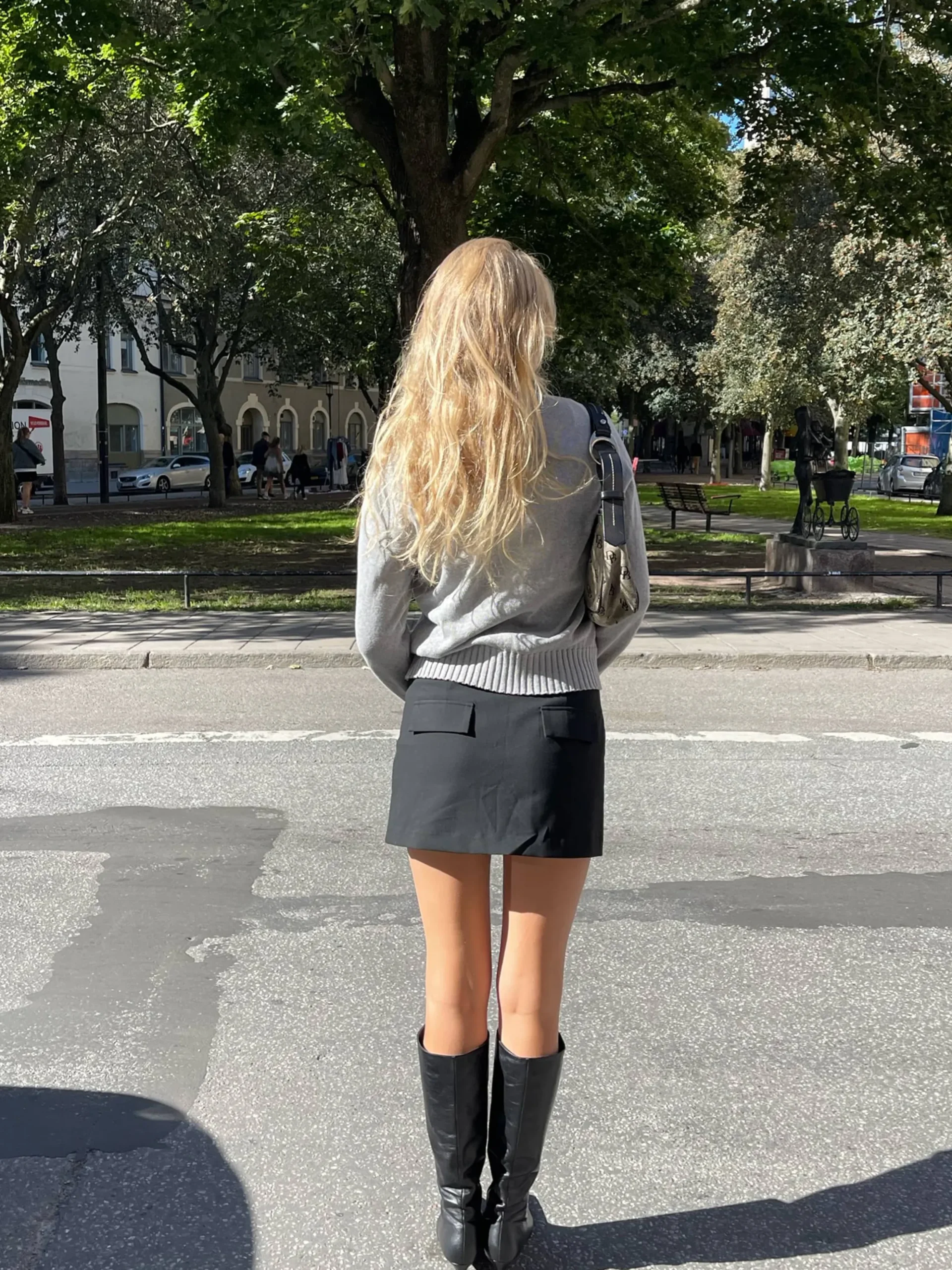 Day-to-day Skirt Black