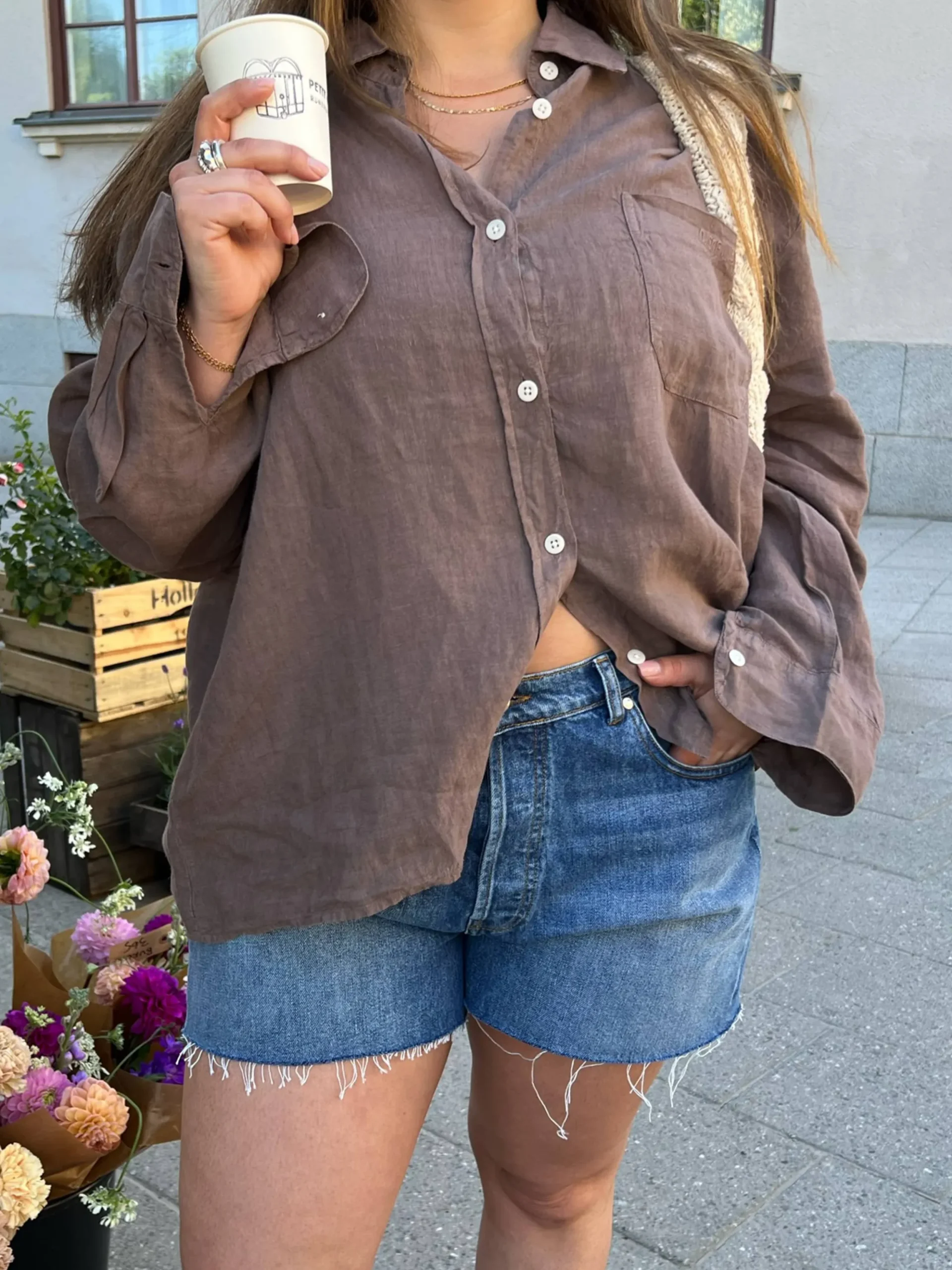 Denim Shorts Vintage Blue