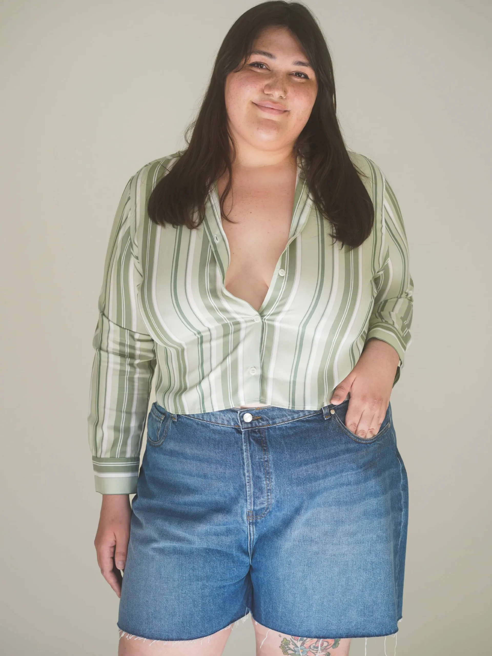 Denim Shorts Vintage Blue