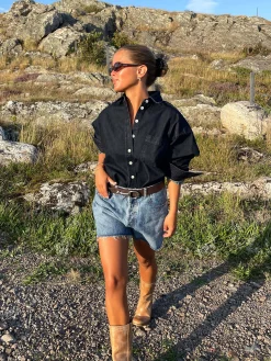 Denim Shorts Vintage Blue