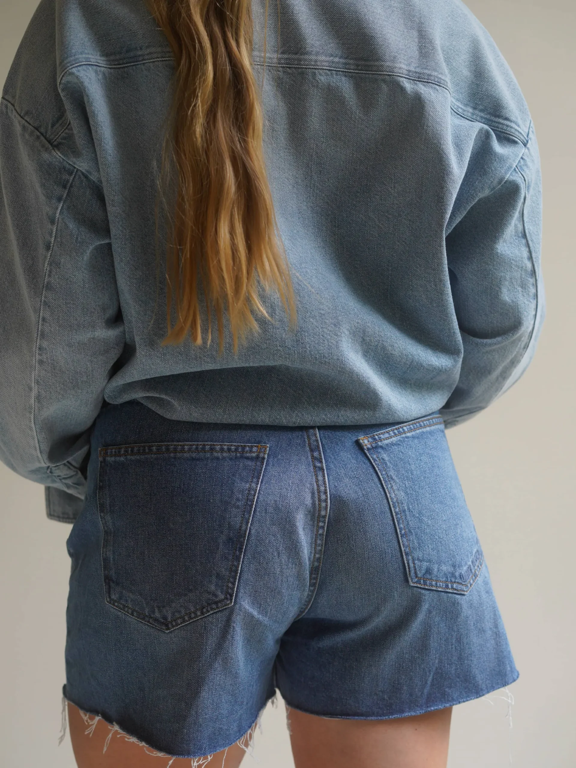Denim Shorts Vintage Blue