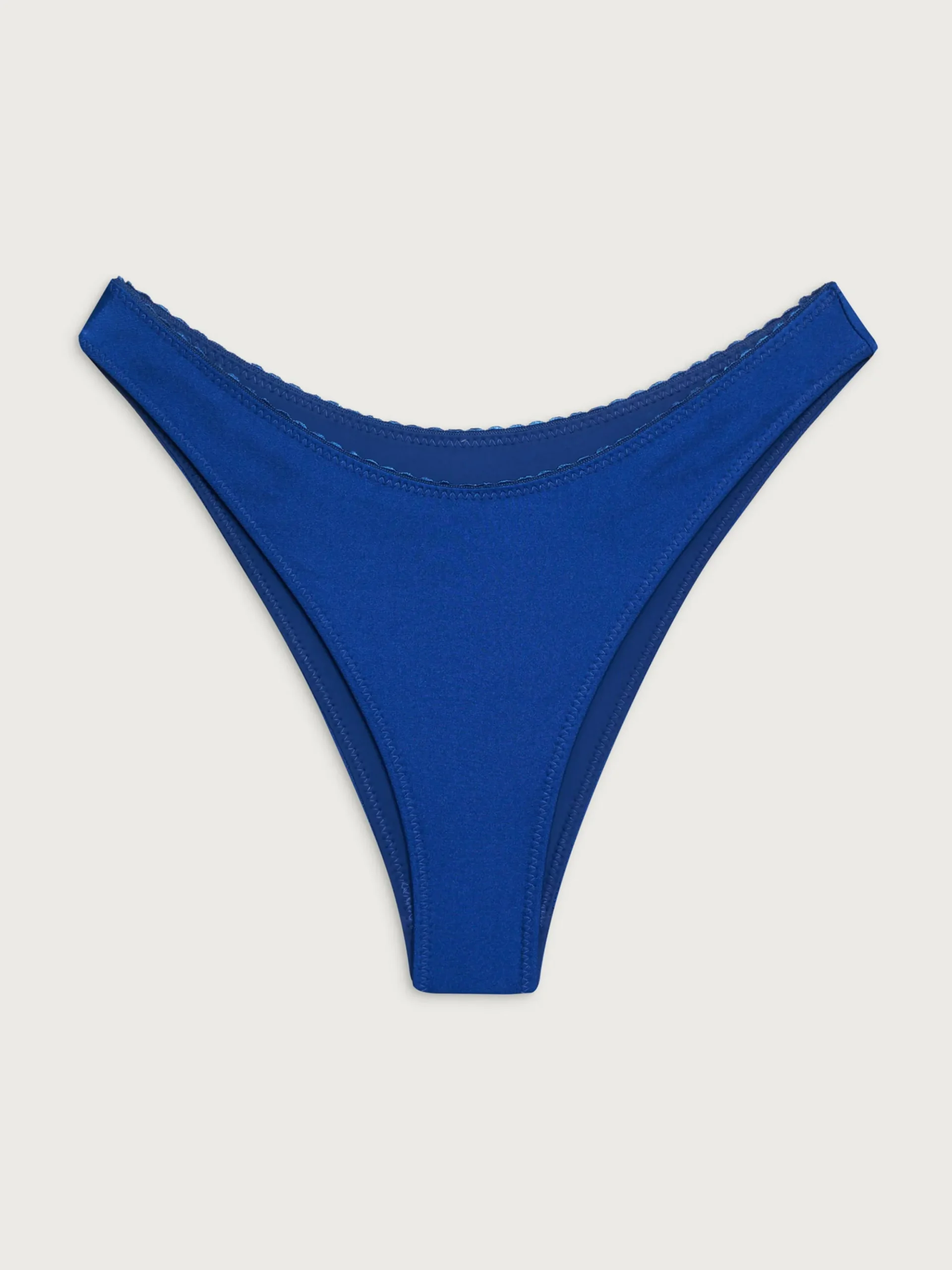 Dove Satin Bikini Bottom Deep Blue