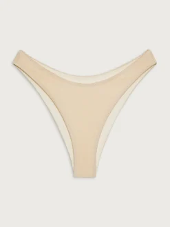 Dove Satin Bikini Bottom Sand Castle