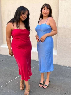 Dream Dress Midi Sky