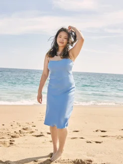 Dream Dress Midi Sky