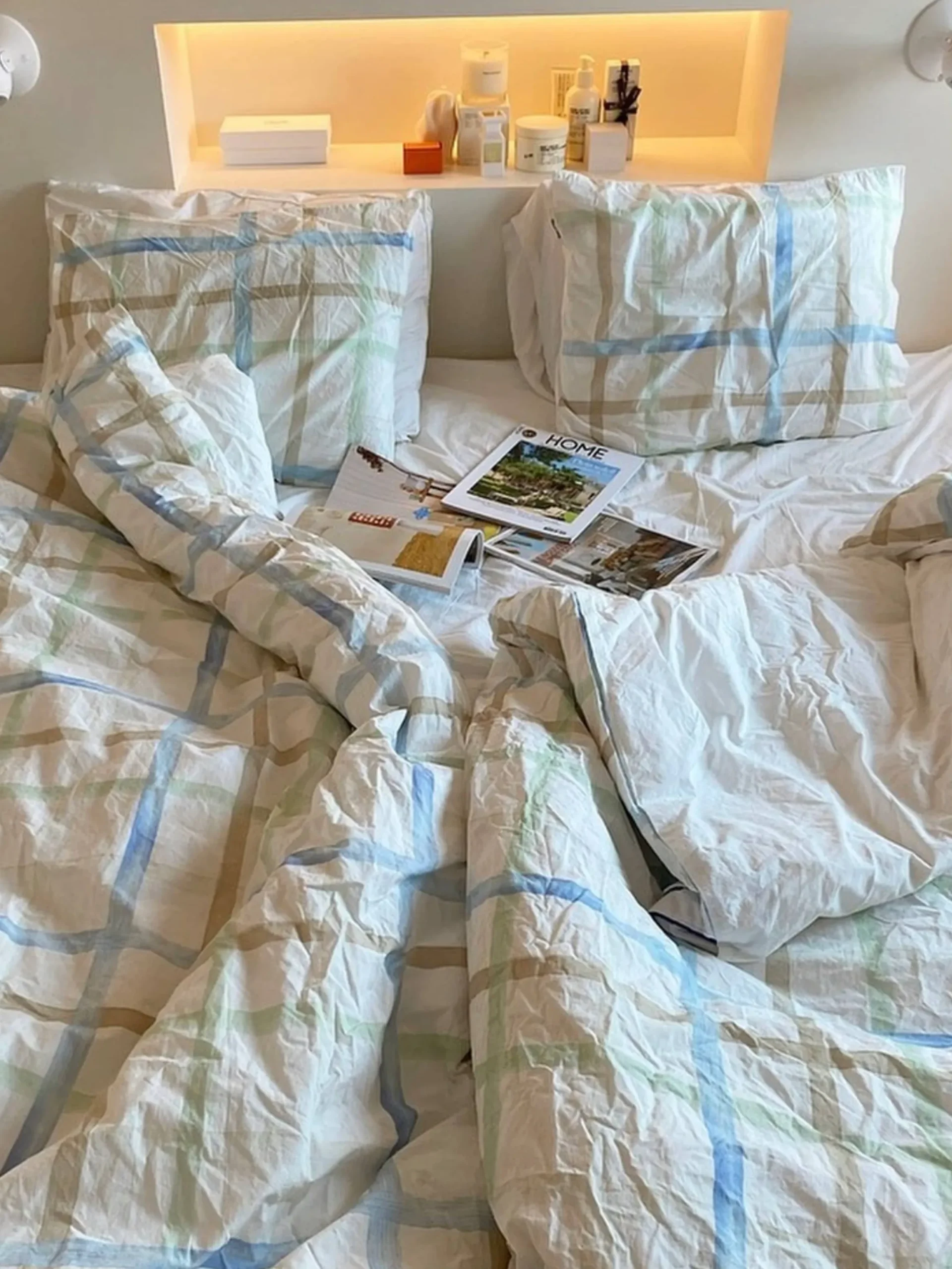 Duvet Cover Gingham - Single