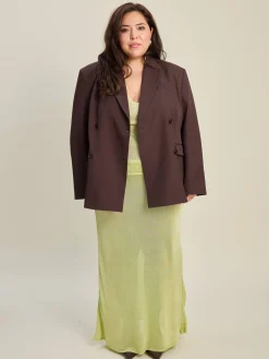 Essential Blazer Brown