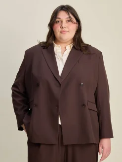 Essential Blazer Brown