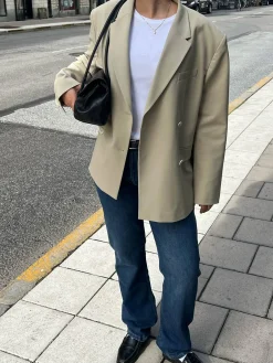 Essential Blazer Greige