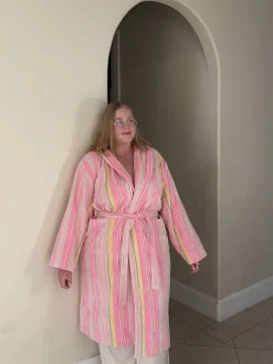 Essential Robe Gelato Stripe