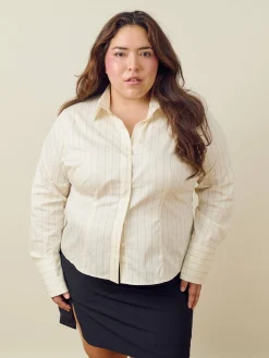 Fitted Shirt Pinstripe