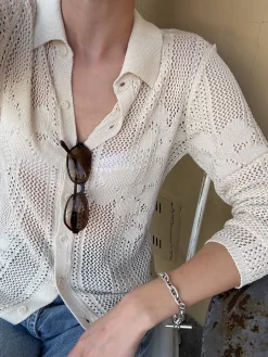 Flower Shirt Ivory