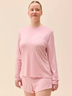 Go Slow Long Sleeve Top Pink