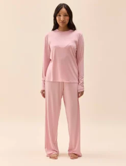 Go Slow Long Sleeve Top Pink
