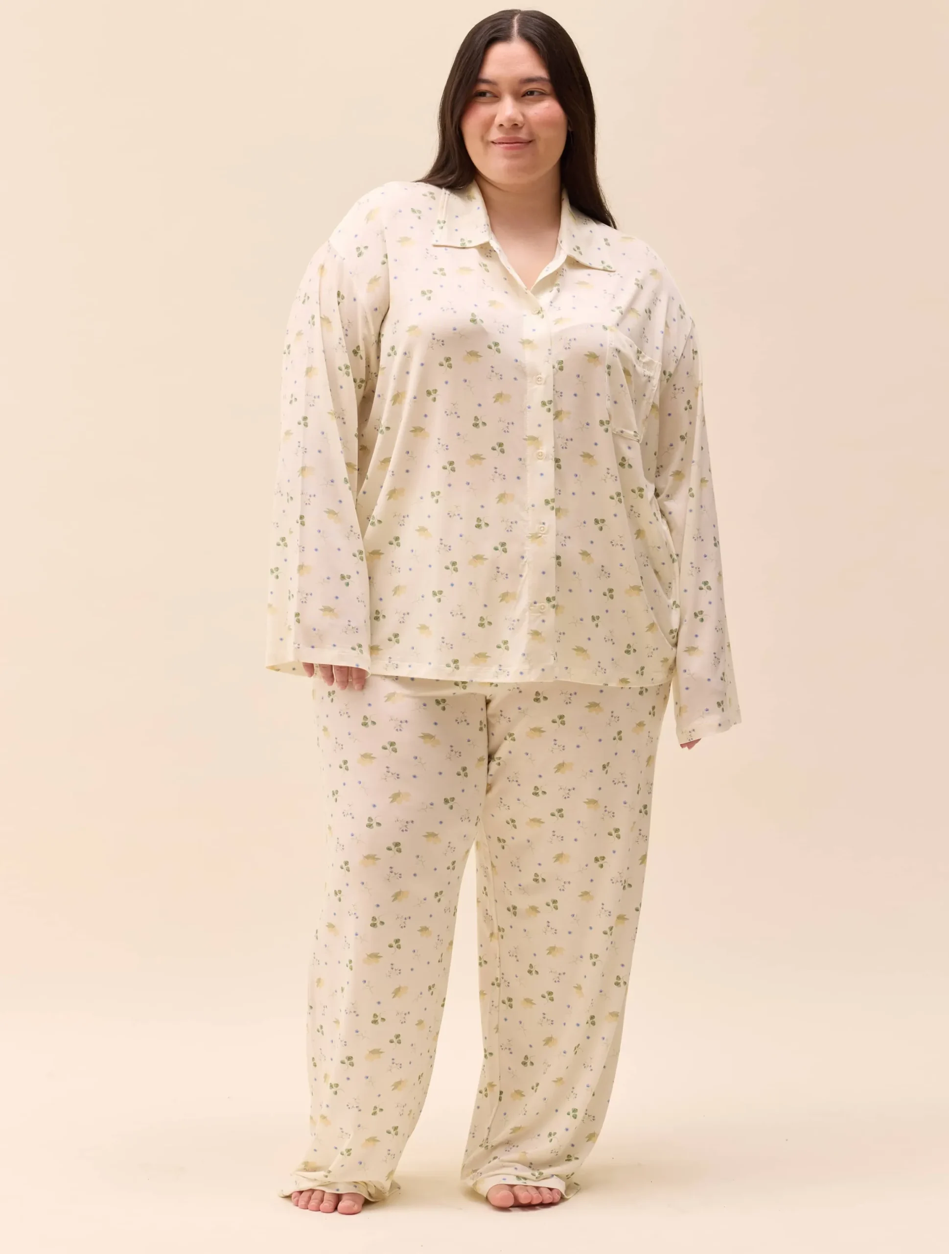 Go Slow Pants Marula Bloom