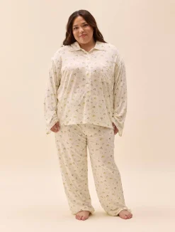 Go Slow Pants Marula Bloom